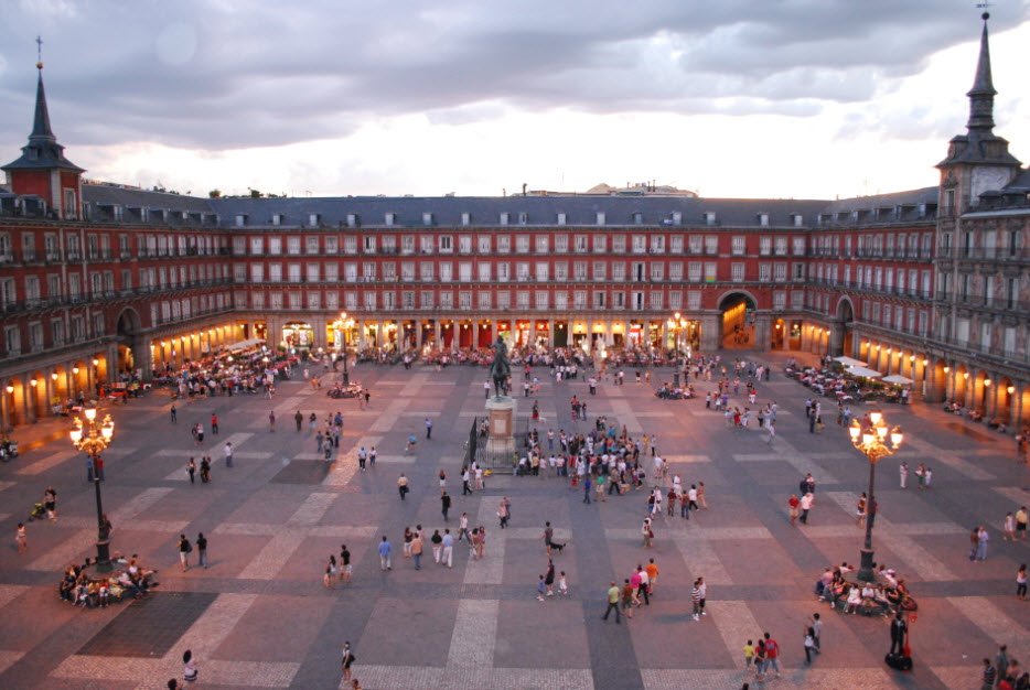 Plaza Mayor, Madrid, Madrid, Spain